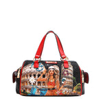 MARTHA TRAVELS ITALY WIDE HANDBAG