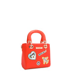 COLOR PATCH TOP HANDLE HANDBAG