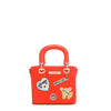 COLOR PATCH TOP HANDLE HANDBAG