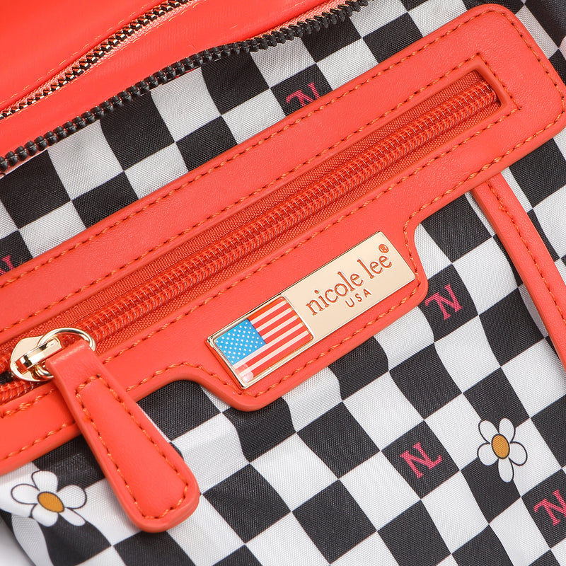 COLOR PATCH ACCORDION CROSSBODY