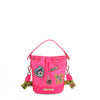 COLOR PATCH BUCKET BAG