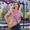 FLORAL POP FLAP BACKPACK