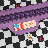 INTERIOR POCKET WITH OUR NICOLE LEE LOGO 
