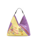 OUR HOBO BAG IN OUR NICOLE LEE NAIL POLISH DESIGN.