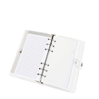 CLEAR COVER RING BINDER PLANNER