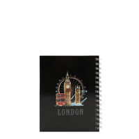 SPIRAL PLANNER WITH ZIP POCKET & STICKY NOTES