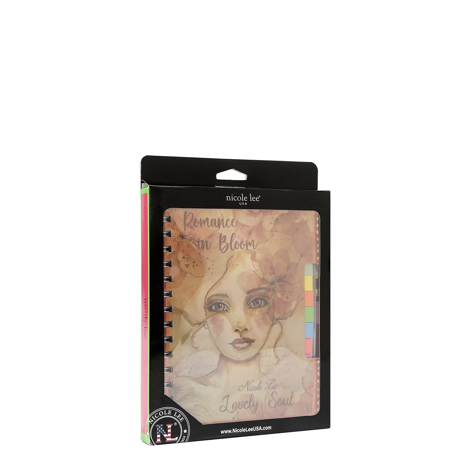 SPIRAL PLANNER WITH ZIP POCKET & STICKY NOTES