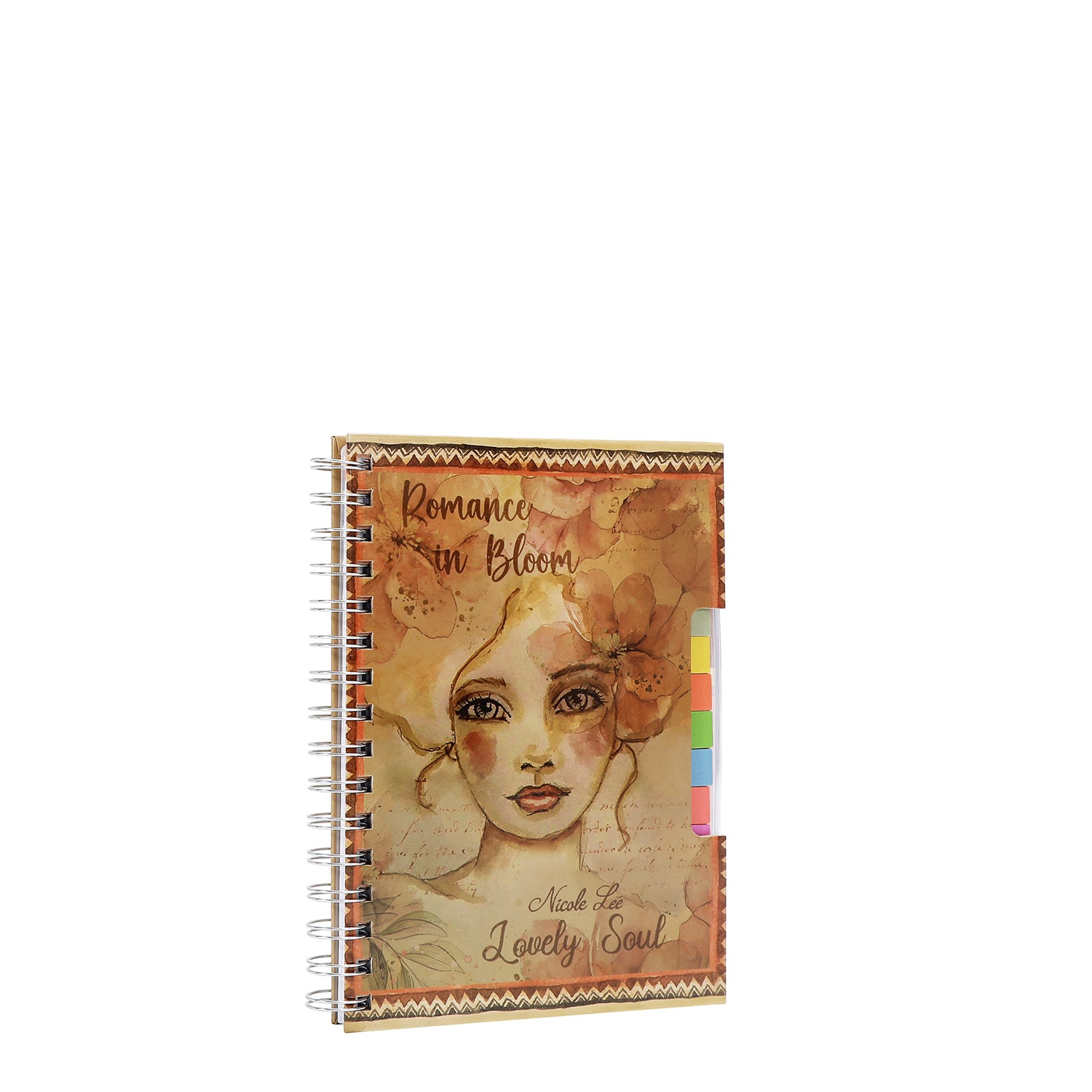 SPIRAL PLANNER WITH ZIP POCKET & STICKY NOTES
