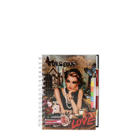 SPIRAL PLANNER WITH ZIP POCKET & STICKY NOTES