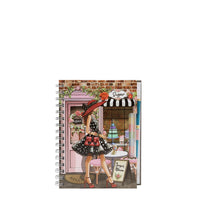 SPIRAL PLANNER WITH ZIP POCKET & STICKY NOTES