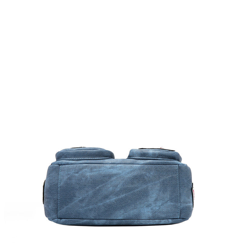 MULTI PATCH SHOULDER BAG