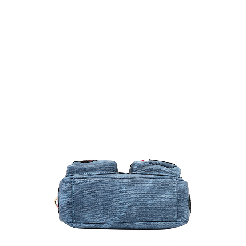 MULTI PATCH FLAP CROSSBODY