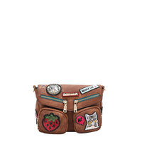 MULTI PATCH FLAP CROSSBODY