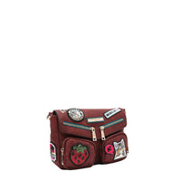 MULTI PATCH FLAP CROSSBODY
