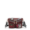 MULTI PATCH FLAP CROSSBODY