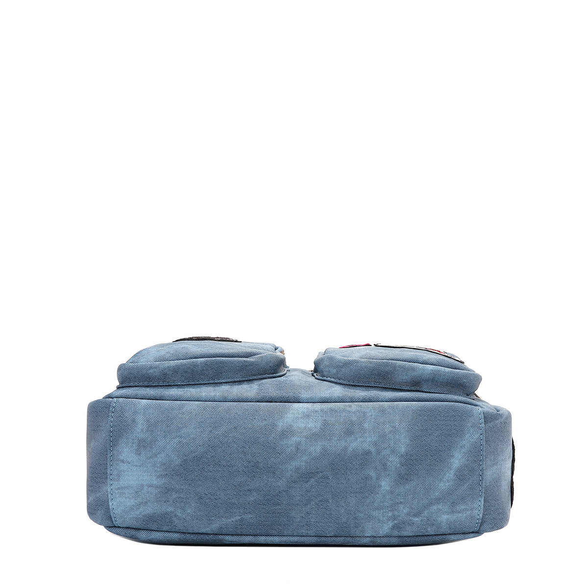 MULTI PATCH ZIPPER BAG