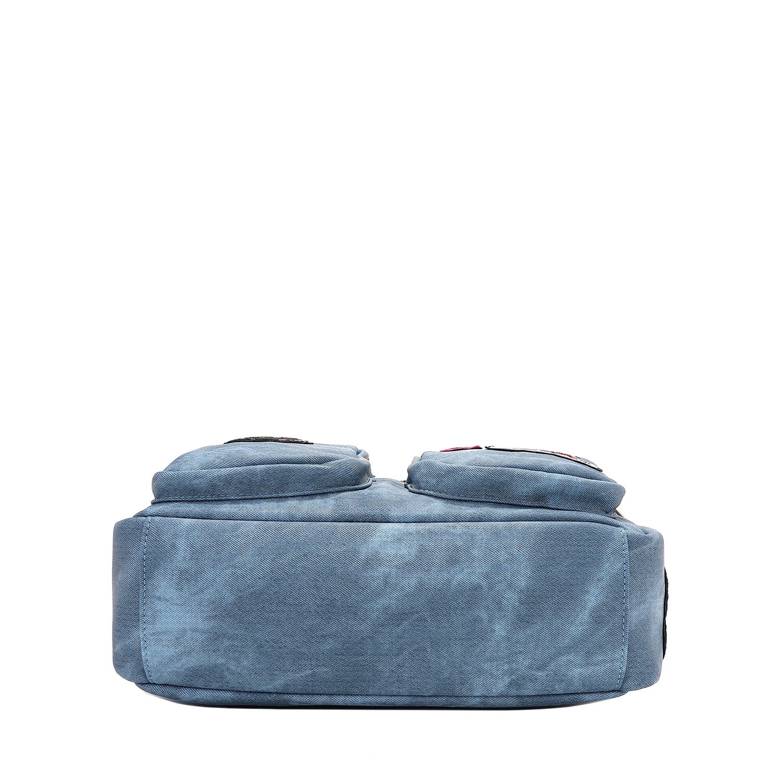 MULTI PATCH ZIPPER BAG