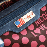 MULTI PATCH ZIPPER BAG