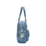 MULTI PATCH ZIPPER BAG
