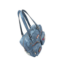 MULTI PATCH ZIPPER BAG