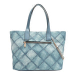 BLUE FLOWER SATCHEL