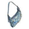 BLUE FLOWER SHOULDER BAG