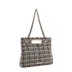 TWEED CLUTCH BAG