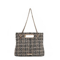 TWEED CLUTCH BAG