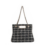 TWEED CLUTCH BAG