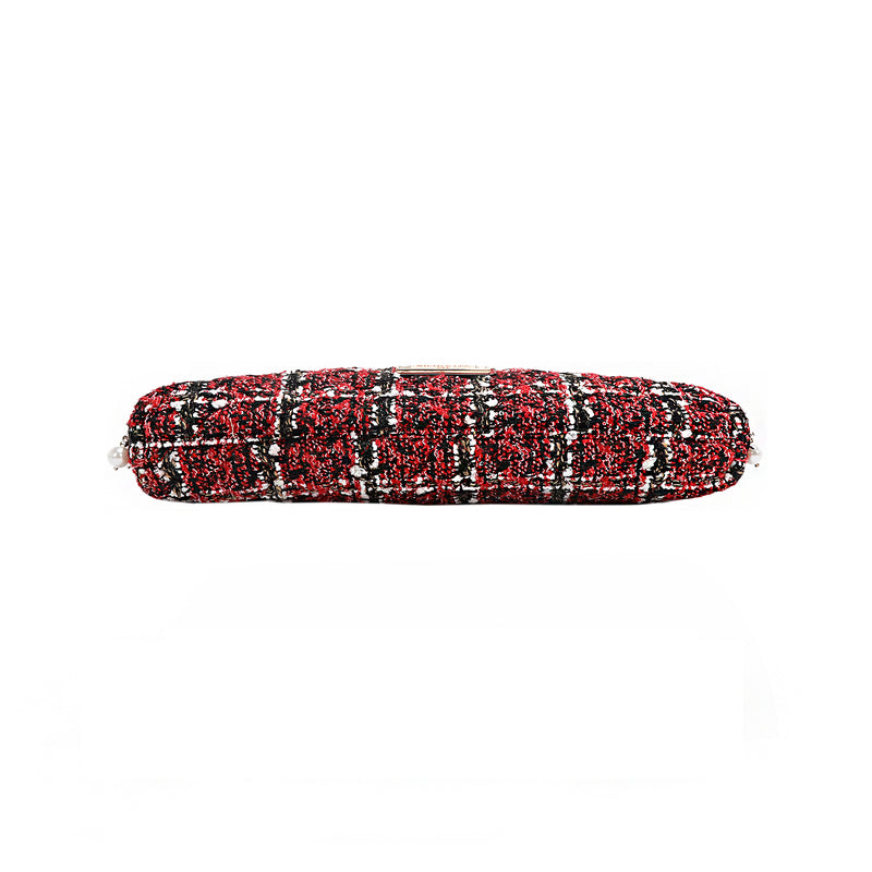 TWEED CLUTCH BAG