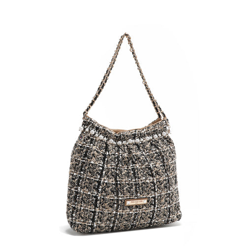 TWEED SHOULDER BAG