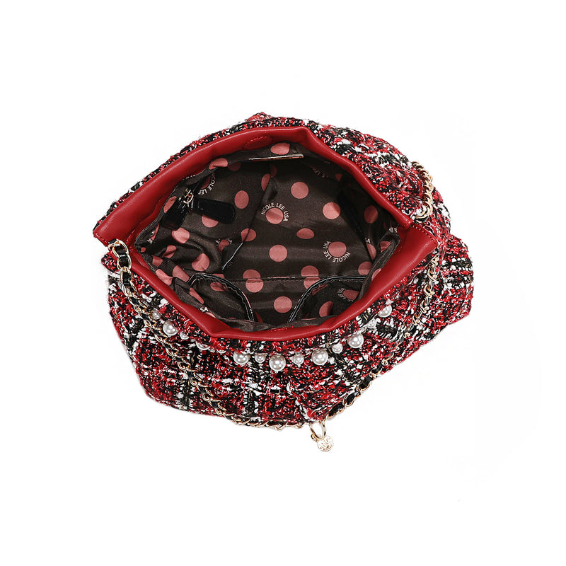 TWEED SHOULDER BAG