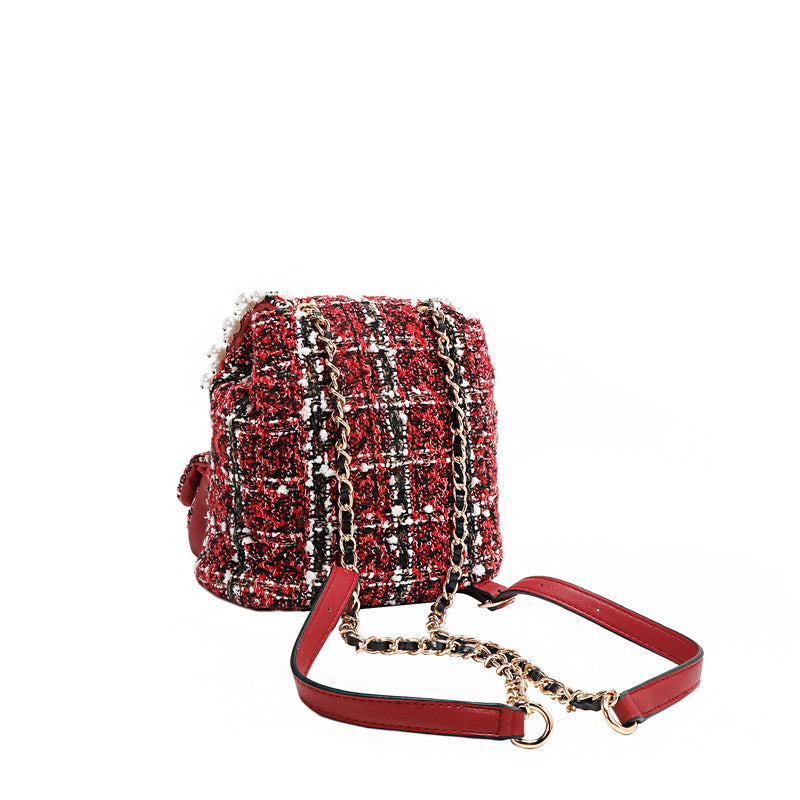 TWEED MINI BACKPACK
