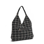 TWEED LARGE HOBO BAG