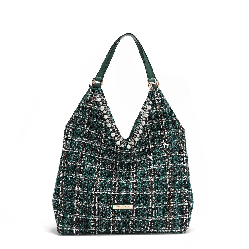 TWEED LARGE HOBO BAG