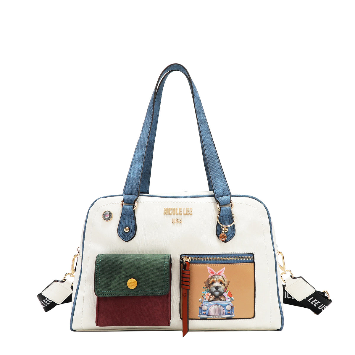 COLORBLOCK BOSTON BAG