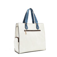 COLORBLOCK LARGE SATCHEL