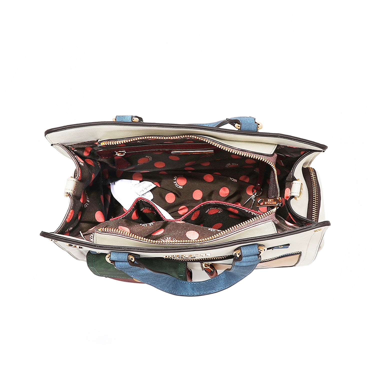 COLORBLOCK LARGE SATCHEL