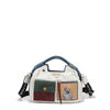 COLORBLOCK TOP HANDLE HANDBAG