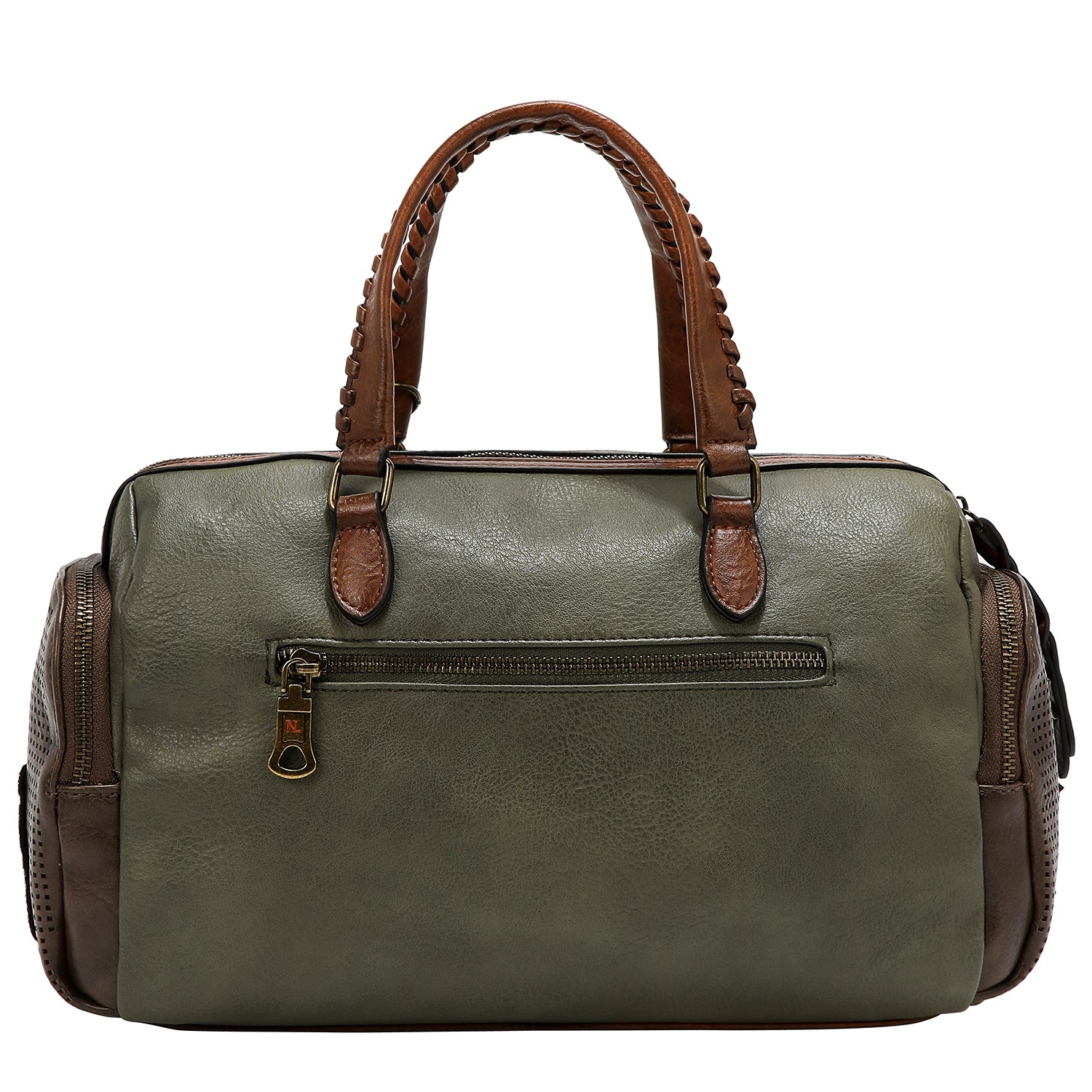 VINTAGE PATCH BOSTON BAG