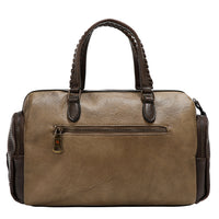 VINTAGE PATCH BOSTON BAG