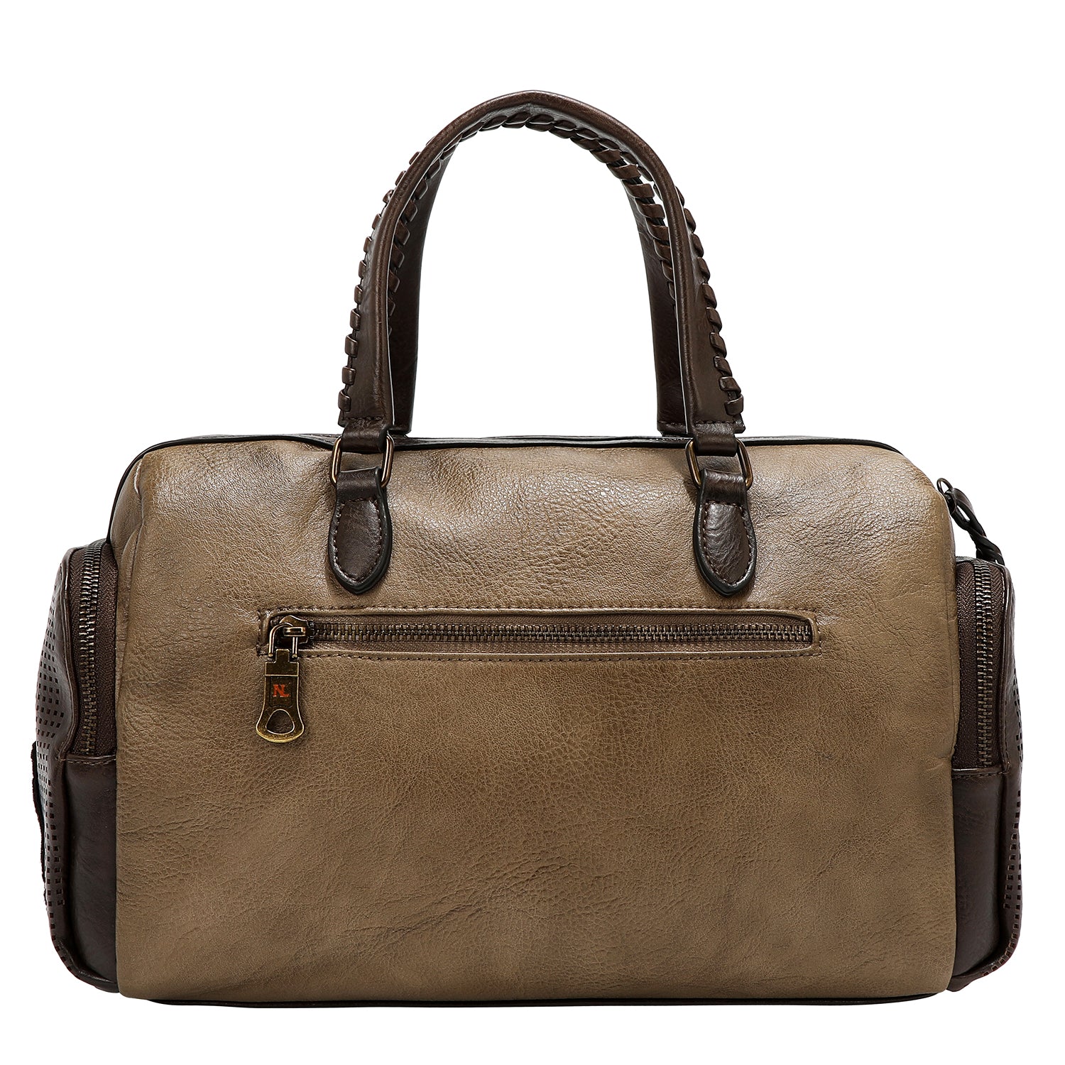 VINTAGE PATCH BOSTON BAG