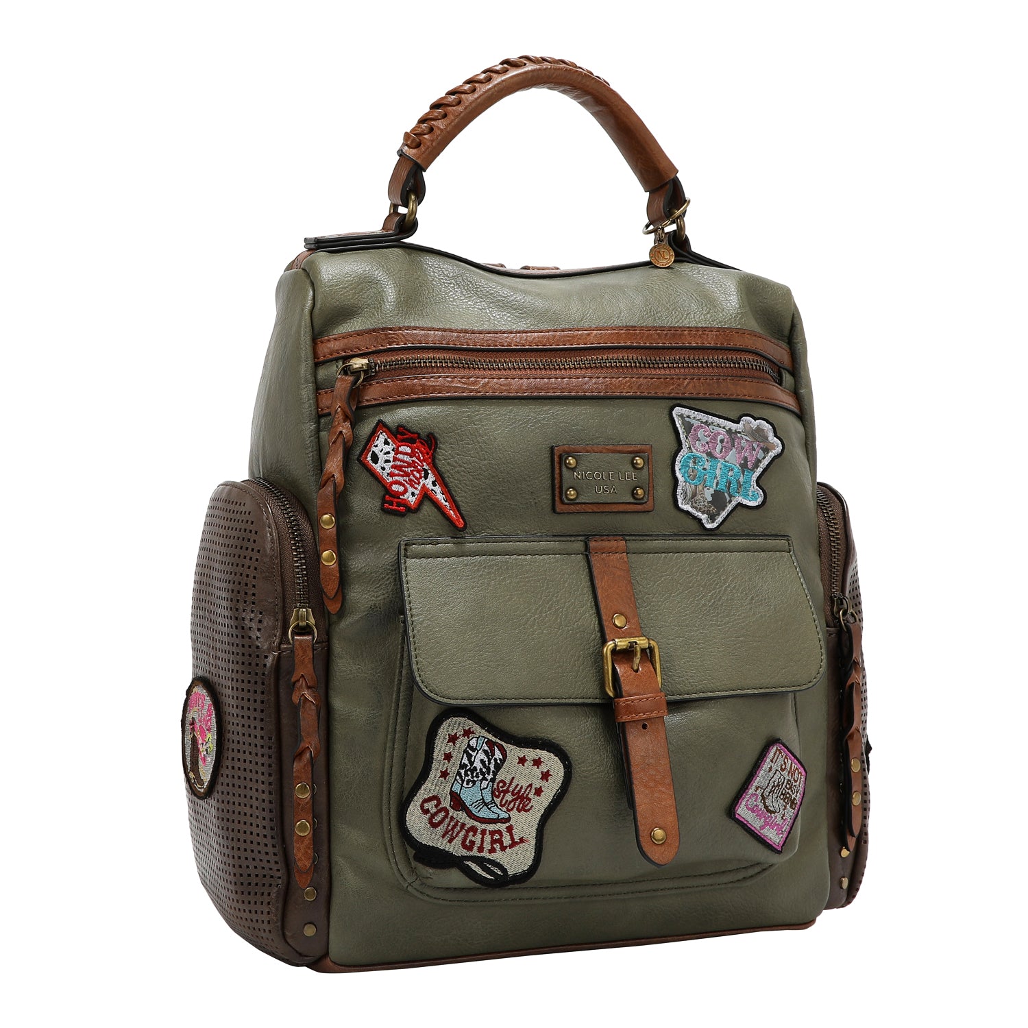 VINTAGE PATCH BACKPACK