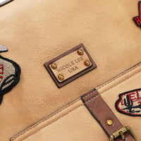 VINTAGE PATCH HOBO BAG