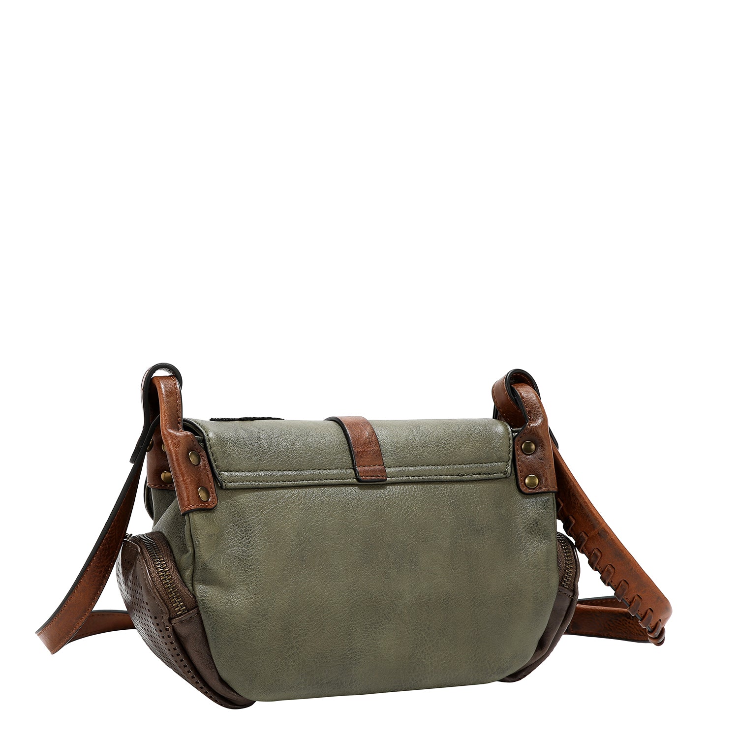 VINTAGE PATCH SHOULDER BAG