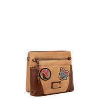 VINTAGE PATCH CROSSBODY BAG
