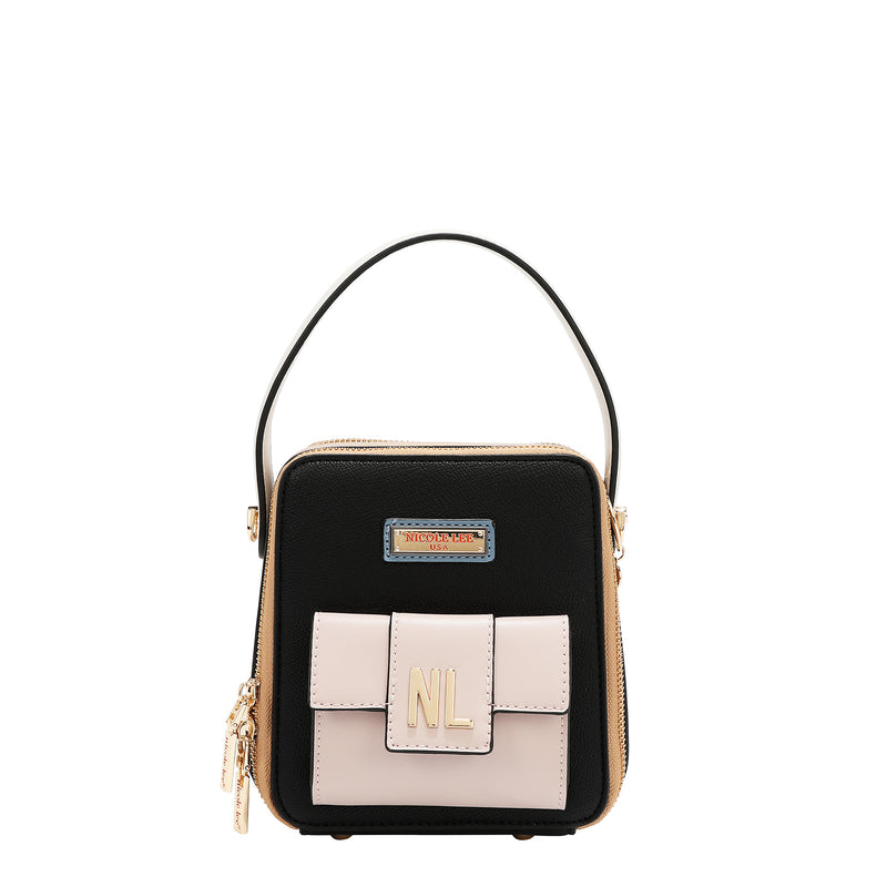 COLORBLOCK POCKET CROSSBODY