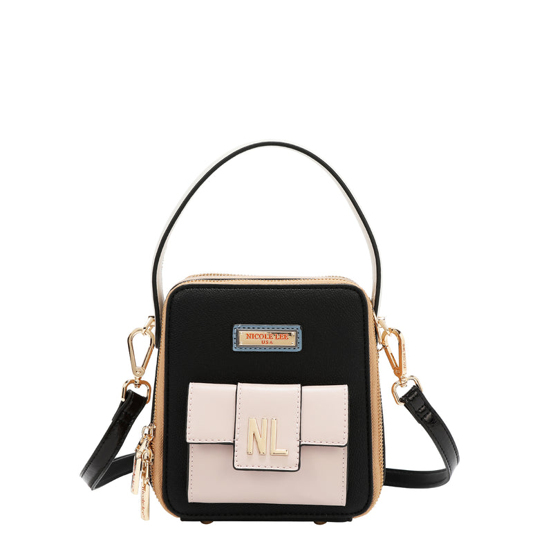COLORBLOCK POCKET CROSSBODY