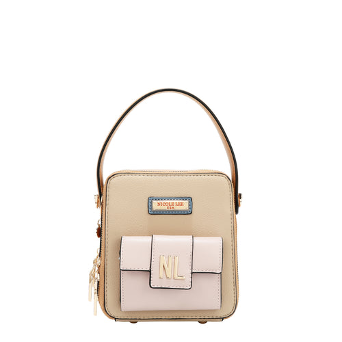 COLORBLOCK POCKET CROSSBODY