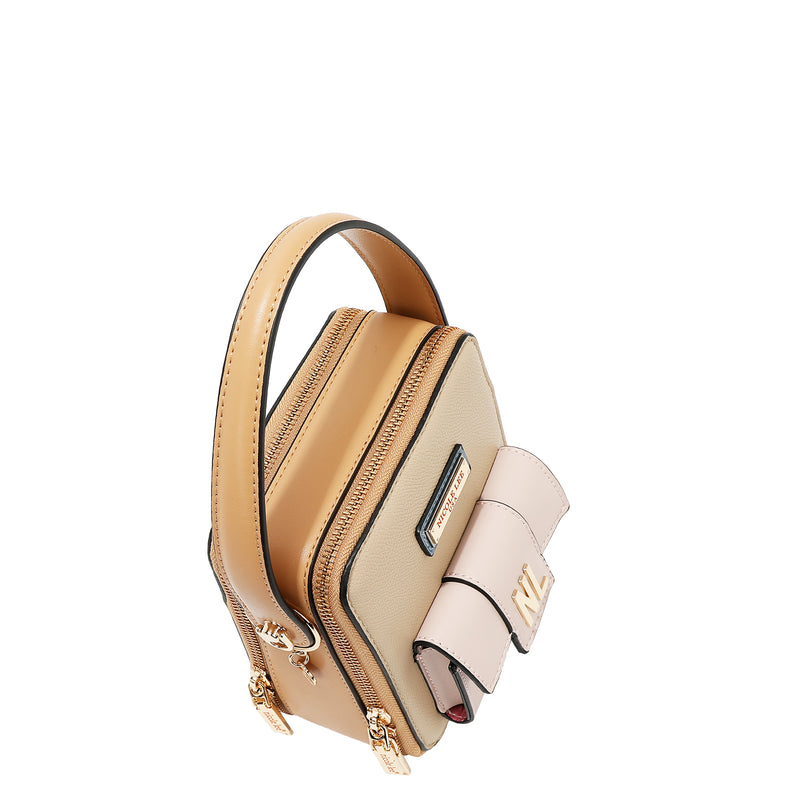 COLORBLOCK POCKET CROSSBODY